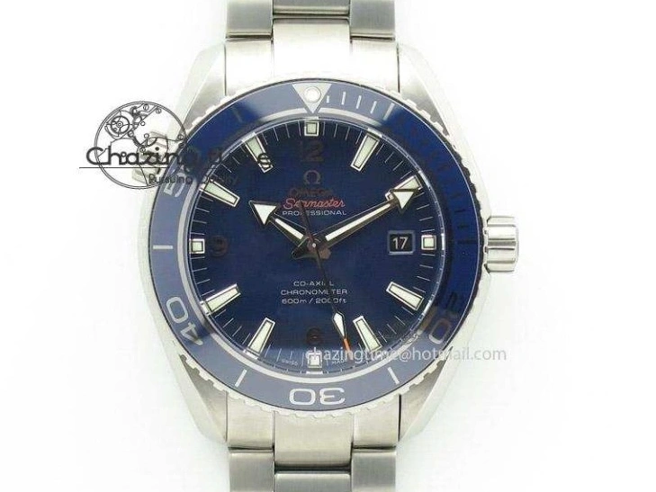0504 Seamaster 300 Heritage VSF 1:1 Best Edition Blue Dial on SS Bracelet A8912 Super Clone Packable 7716